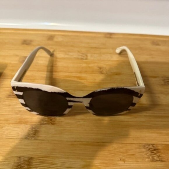 Isabel Marant 52mm Gradient Cat Eye Sunglasses -  IVORY PATTERN/ GREY - NWOT - Picture 4 of 16